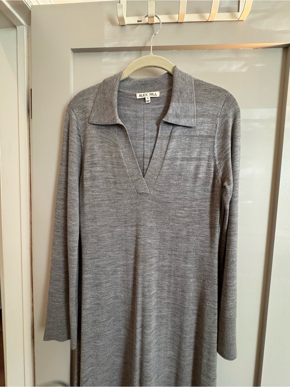 Alex Mill Women's Wool Gray Dress